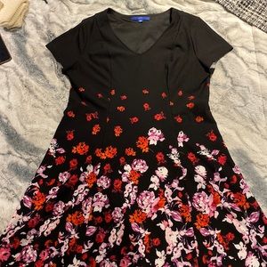 Black Floral Dress